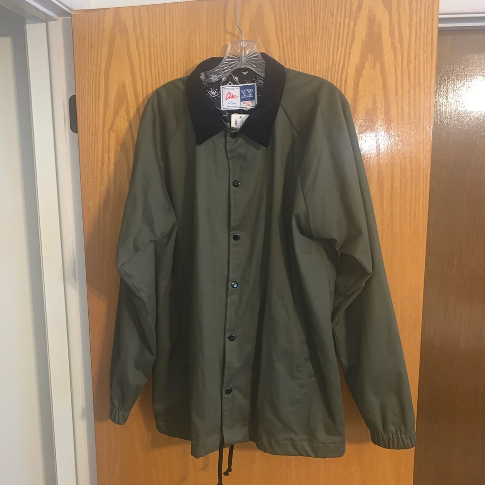 Olive green jacket